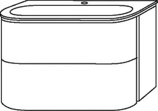 SA Set Keramik-WT mit Auszügen u. LED 4balance (DL41285) 535x784x514