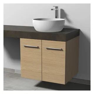 SA Waschtischunterbau mit Türen 2morrow (G1361) 510x600x520 Eiche-Nordic