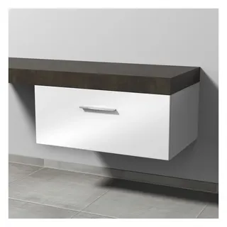 SA Anbau-/Solitärschrank mit Auszug 2morrow (G2235) 340x800x520 Weiß-Glanz
