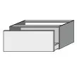 SA Anbau-/Solitärschrank mit Auszug 2morrow (G2235) 340x800x520 Weiß-Glanz – Bild 4