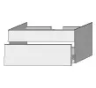 SA Waschtischunterbau mit Auszügen 2morrow (L2313) 510x1000x520 Weiß-Matt – Bild 4