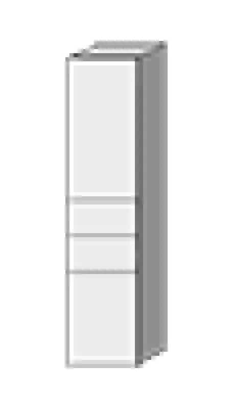 SA Hochschrank Anschlag rechts 2morrow (P1271R) 1615x350x350 Anthrazit-Matt