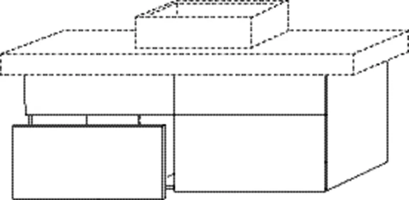 SA Waschtischunterbau mit Auszügen 2morrow (P2418) 510x1200x520 Weiß-Matt