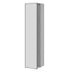 SA Hochschrank links Solo One (PS100) 1700x400x338 Eiche-Nebraska – Bild 3