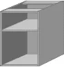 SA Anbau-/Solitärregal 2morrow (RM012) 510x350x498 Eiche-Kansas