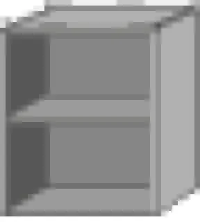 SA Anbauregal offen (RM100) 504x400x309 Weiß-Soft – Bild 2