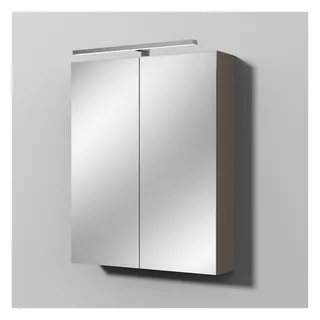 SA Melamin-SPS MILLA Reflection (SD140) 750x600x149 Sandgrau-Matt