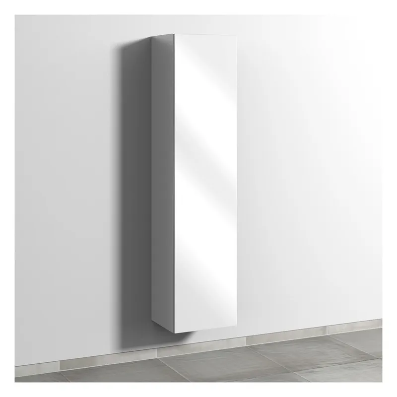 SA Hochschrank rechts 3way (SF111) 1700x400x345 Weiß-Glanz