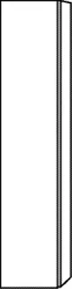 SA Hochschrank rechts 3way (SM163) 1700x350x199 Weiß-Soft – Bild 2
