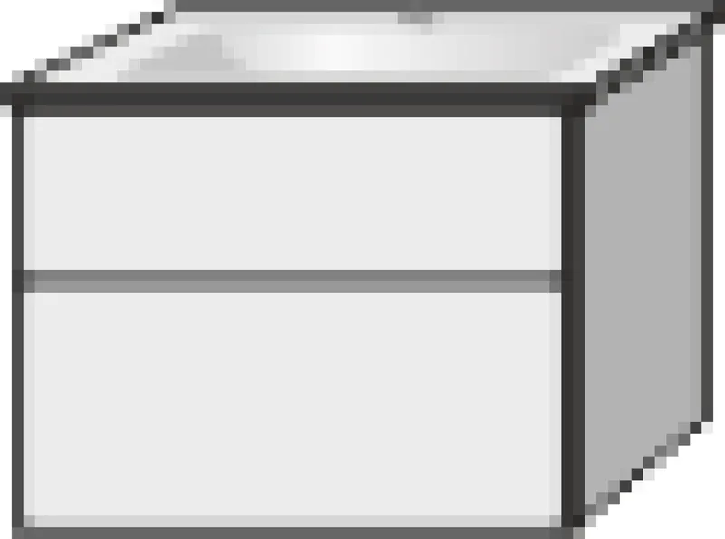 SA Set Keramik-Waschtisch 3way (SM323) 591x755x477 Weiß-Soft