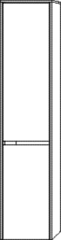 SA Hochschrank rechts TwigaGlas (SY101) 1713x375x350 Eiche-Kansas