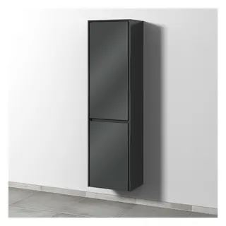 SA Hochschrank links TwigaGlas (SY102) 1713x475x350 Weiß-Glanz