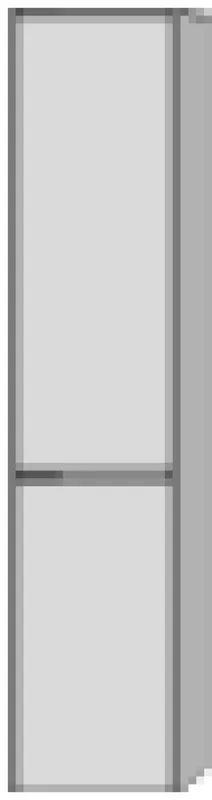 SA Hochschrank links, mit LED TwigaGlas (SY110) 1713x375x350 Eiche-Nebraska
