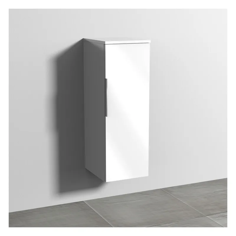 SA Mittelschrank rechts 3way (UF119) 850x300x345 Weiß-Glanz