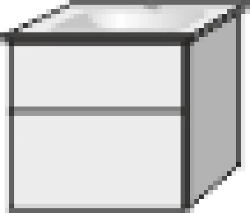 SA Set Keramik-Waschtisch 3way (UF322) 591x605x477 Sandgrau-Matt