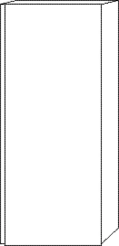 SA Mittelschrank rechts 3way (UM121) 850x350x345 Eiche-Nordic