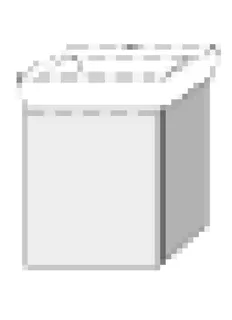 SA Waschtischunterbau links 3way (UM872) 520x440x352 Weiß-Soft – Bild 2