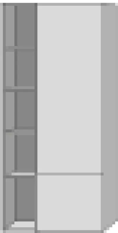 SA Stauraumschrank rechts 3way (UP183) 1360x600x345 Kaschmir-Matt