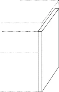 SA Konsolenplatte vertikal 2morrow (WT380) 510x40x520 Ozean-Grau – Bild 2