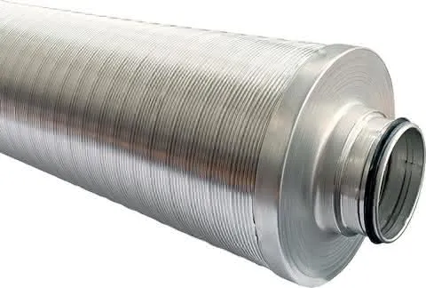 BOSCH Zubehör Wohnungslüftung SDF100-2 Schalldämpfer, flexibel, 500 mm