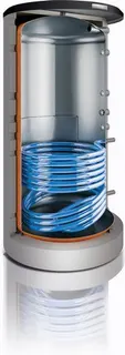 BOSCH Pufferspei. STORA BS 1300-6 ER 1 B 2295x1030, 1233 L, silber, Solar-Waschtisch