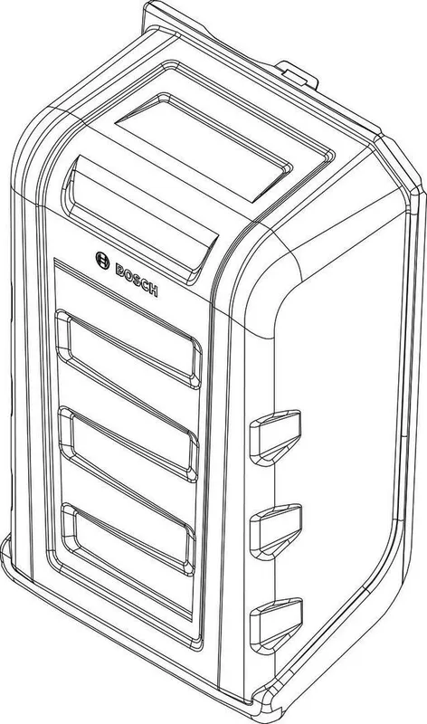 BOSCH Ersatzteil TTNR: 8737709144 Luftkasten Bosch