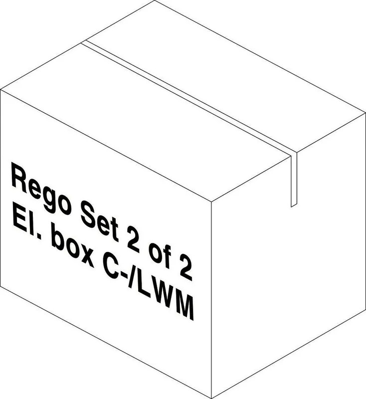 BOSCH Ersatzteil TTNR: 8738212839 Rego Set 2 von 2 Schaltkasten E-/LW