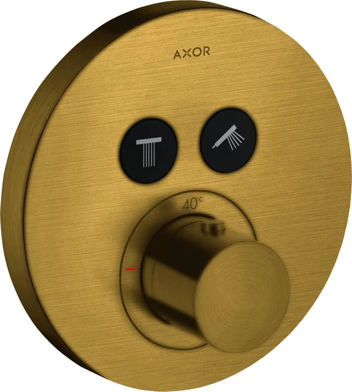 Hansgrohe Thermostat UP Axor ShowerSelect Fertigset 2 Verbraucher rund BB