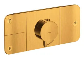 Hansgrohe Thermostat UP Axor One Fertigset 3 Verbraucher BGO – Bild 5