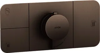 Hansgrohe Thermostat UP Axor One Fertigset 3 Verbraucher BN – Bild 5