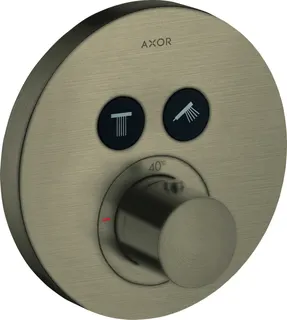 Hansgrohe Thermostat UP Axor ShowerSelect Fertigset 2 Verbraucher rund BN