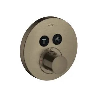 Hansgrohe Thermostat UP Axor ShowerSelect Fertigset 2 Verbraucher rund BN – Bild 2