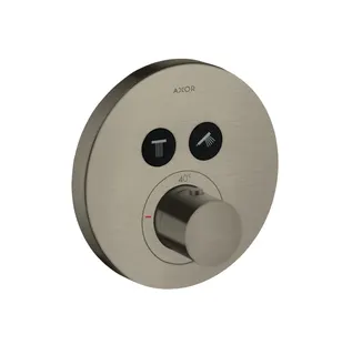 Hansgrohe Thermostat UP Axor ShowerSelect Fertigset 2 Verbraucher rund BSO