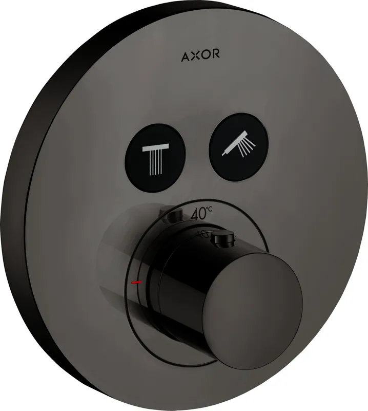 Hansgrohe Thermostat UP Axor ShowerSelect Fertigset 2 Verbraucher rund PBC