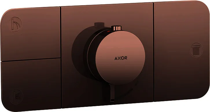 HG Thermostat UP Axor One Fertigset 3 Verbraucher PRG