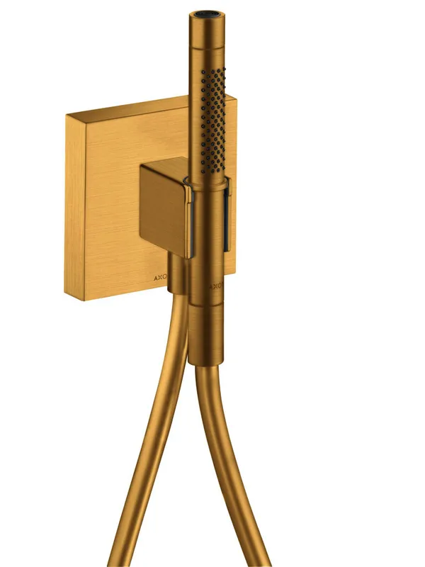 Hansgrohe Schlauchanschl.u.Brausenhalter Axor Starck Organic BGO Starck Stabhandbr.