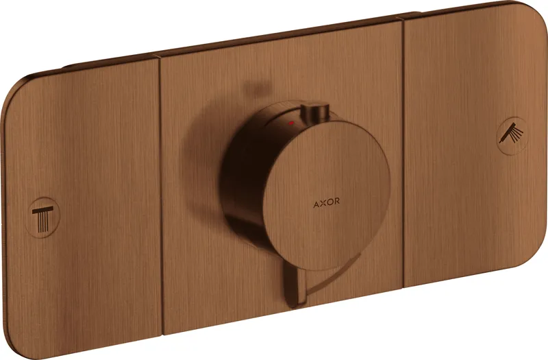 Hansgrohe Thermostat UP Axor One Fertigset 2 Verbraucher BRG