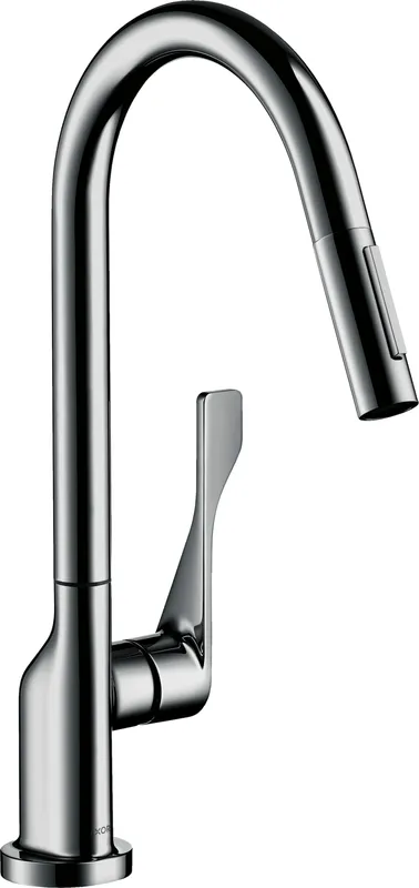 Hansgrohe Spültischmischer Axor Citterio BGO mit Ausziehbrause