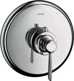 Hansgrohe Thermostat Unterputz Axor Montreux High Flow Fertigset Hebelgriff chrom – Bild 2
