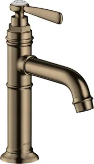 Hansgrohe Waschtischmischer 100 Axor Montreux ohne Ablaufgarnitur brushed nickel – Bild 2