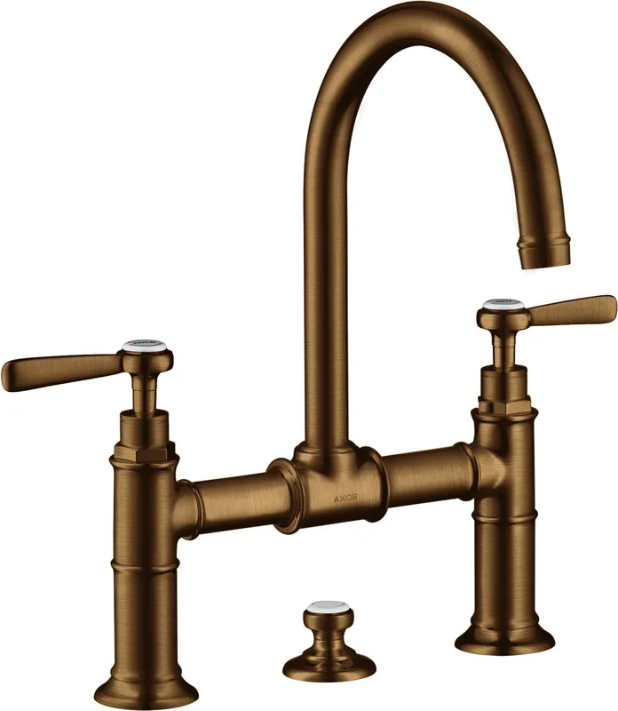 Hansgrohe Zweigriff Waschtischarmatur 220 Axor Montreux Brücke Hebelgriff BBR