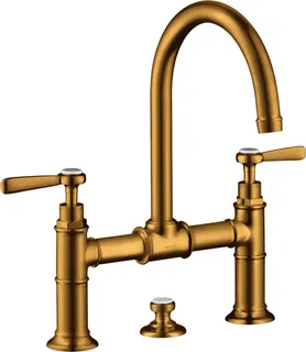 HG Zweigriff Waschtischarmatur 220 Axor Montreux Brücke Hebelgriff BGO