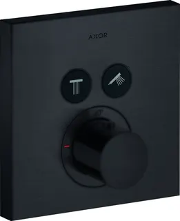 Hansgrohe Thermostat UP Axor ShowerSelect Fertigset 2 Verbraucher quadratisch BBC