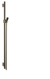 Hansgrohe Brausenstange Axor Uno brushed nickel mit Schlauch
