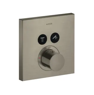 Hansgrohe Thermostat UP Axor ShowerSelect Fertigset 2 Verbraucher quadratisch BSO