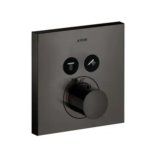 Hansgrohe Thermostat UP Axor ShowerSelect Fertigset 2 Verbraucher quadratisch PBC – Bild 2