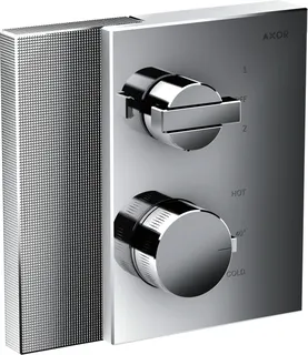 Hansgrohe Thermostat UP Axor Edge F-Set Diamantschliff chr.m.Absperr-u.Umstellv.