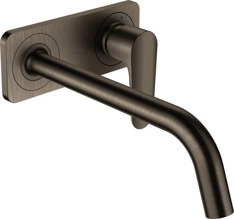 Hansgrohe Waschtischmischer UP Axor Citterio M F-Set BSO langer Auslauf mit Platte