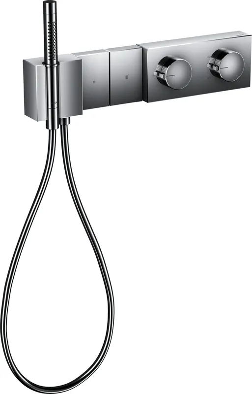 Hansgrohe Thermostatmodul Unterputz Select Axor Edge Fertigset 2 Verbraucher chrom