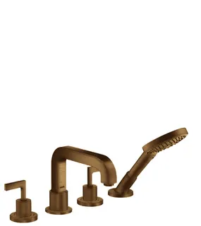 Hansgrohe 4-Loch Wannenarmatur Axor Citterio F-Set f.Wannenrand BBR mit Hebelgriff – Bild 2